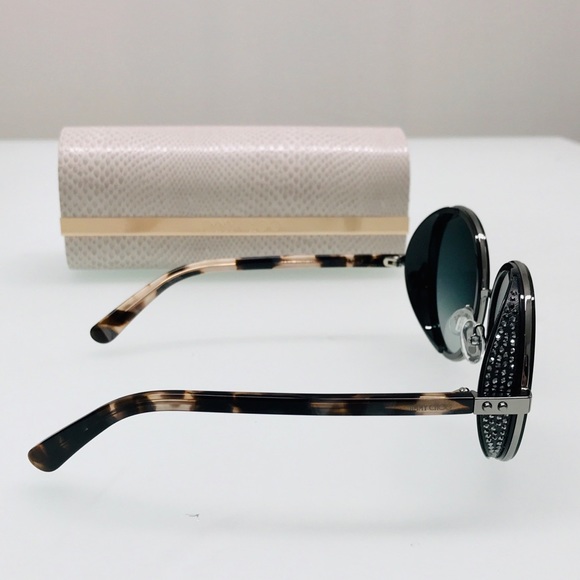 NWT Jimmy Choo Andie 807/9O Black Sunglasses - Picture 8 of 8